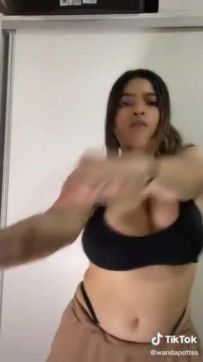 Throwing Her Weight Around 😄