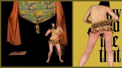 The physics of my booty while I dance on How you like that