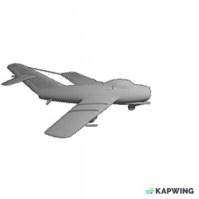 horizontally spinning mig-15