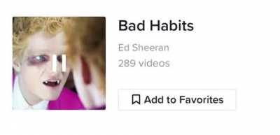 New snippet of Bad Habits