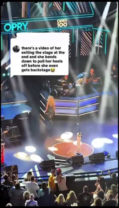 Fans and goons have many things in common: they are both OBSESSED with her feet/height/heels