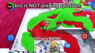 This is a real splatoon ripoff on the appstore