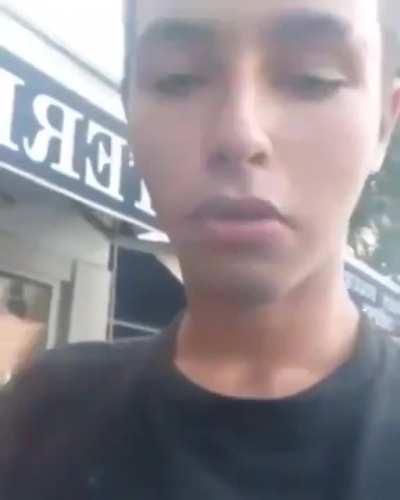 Right down the throat