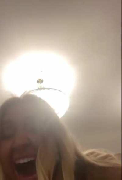 to add some ketchup to her plate