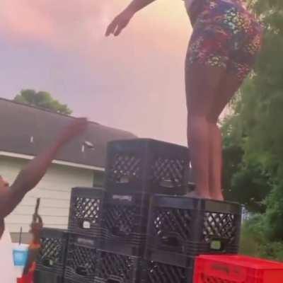 Man was fr tryna catch a body