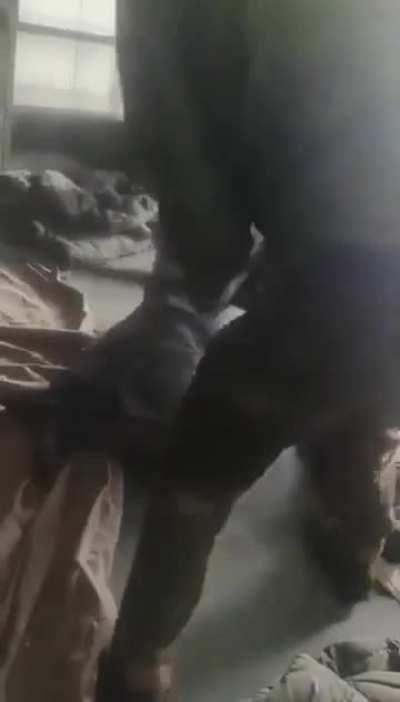 Video emerges showcasing the Indian army torturing civilians. 15+ civilians were picked up by the army for questioning from Bafliyaz Village in Surankote, Poonch district. 3 of them have been declared dead with others facing severe injuries