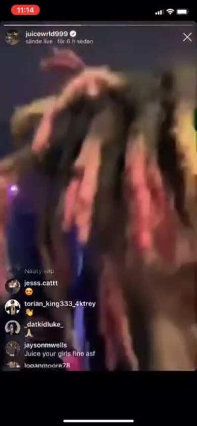 Juice WRLD made the song man of the year high as fuck 😂