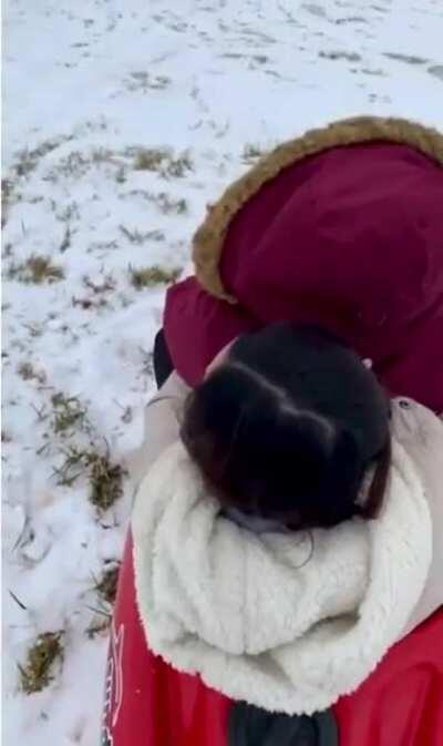 WCGW with having a FREAKING BUMP on the snow? Traps!