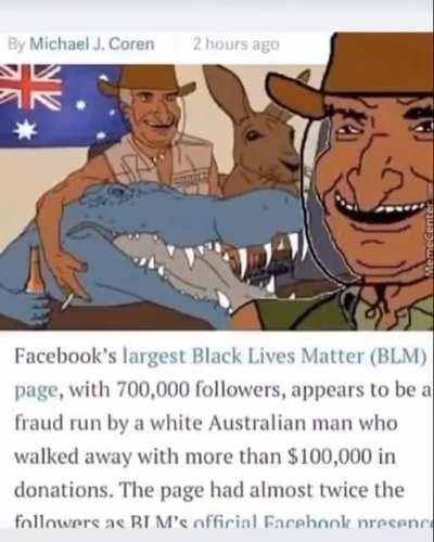 Australians do a little trolling