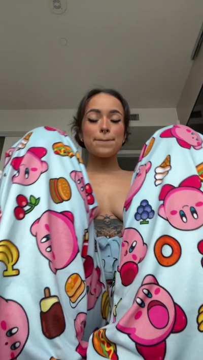 Hold on, let me take my clothes off.