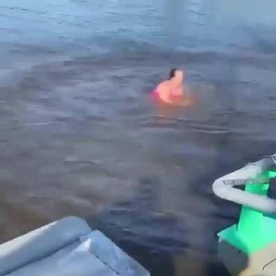 HMC as I jump to this trampoline.