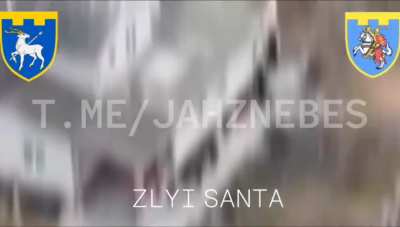 UA FPV direct hit on Russian soldier, Kherson. 123rd TDF