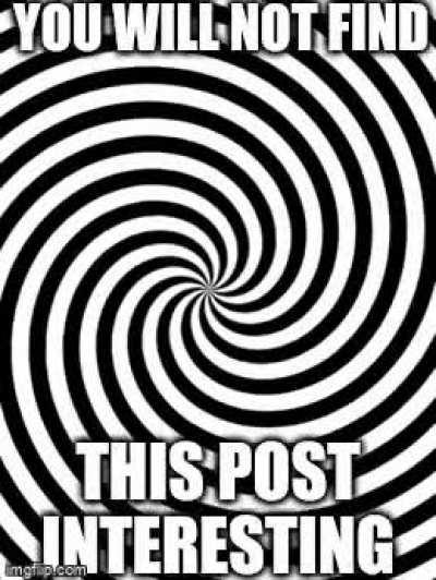 this isn't interesting, guys