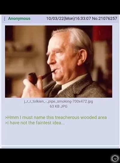 Tolkien naming his characters