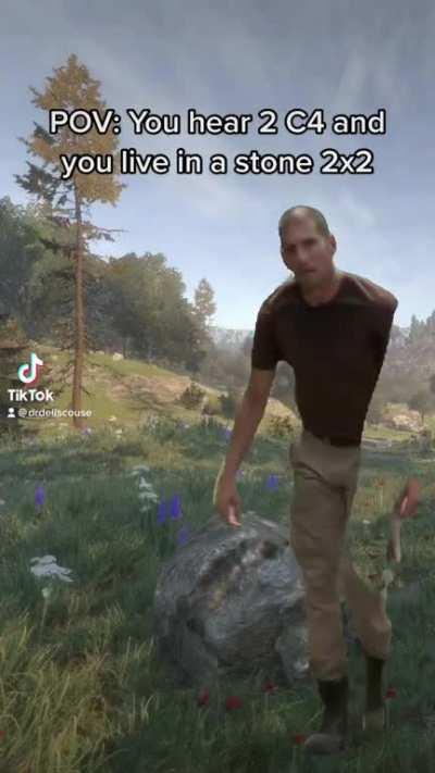 POV: you live in a stone 2x2