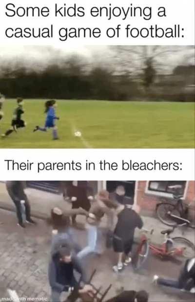 Chaos both in and out the field