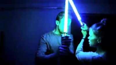 I've wanted a lightsaber my entire life, so I did it! And I bought my girlfriend one too!