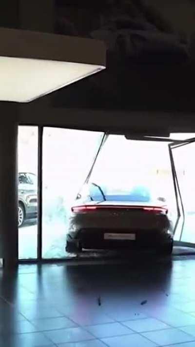 At least a 10k dollar window. Oh and the $185,000 Porsche.