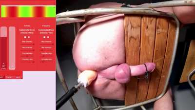 How would you behave? Imagine yourself in this chair.🙂  *Explanation: this is our live control session hosted on xtoys