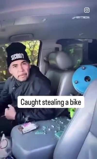 to steal a bike