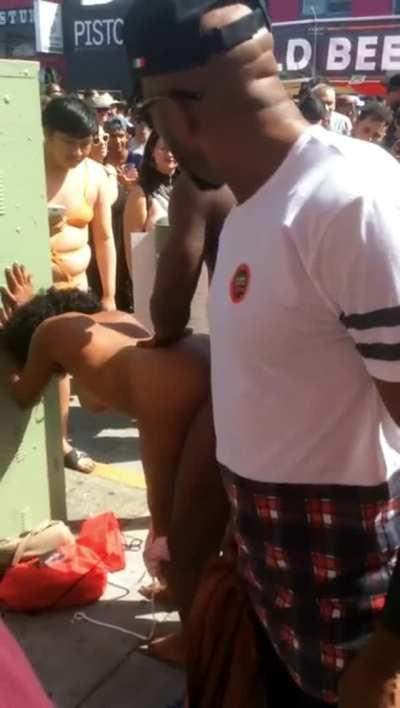 A hard day on the street