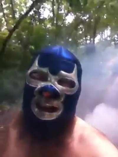 A couple of rednecks have a shootout