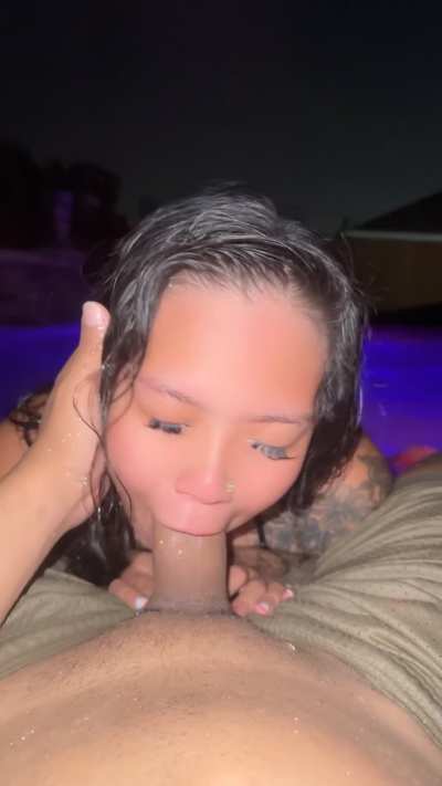 I could feel his heart beat in the back of my throat