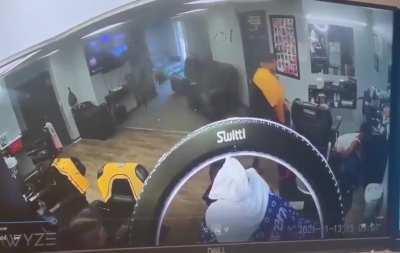 Barbershop in Baltimore 