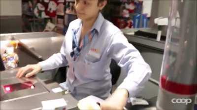 Make a prank with Toblerone