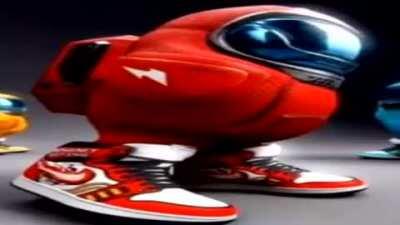 Preguiça de fazer animação ent...É O AMONG DE TÊNIS