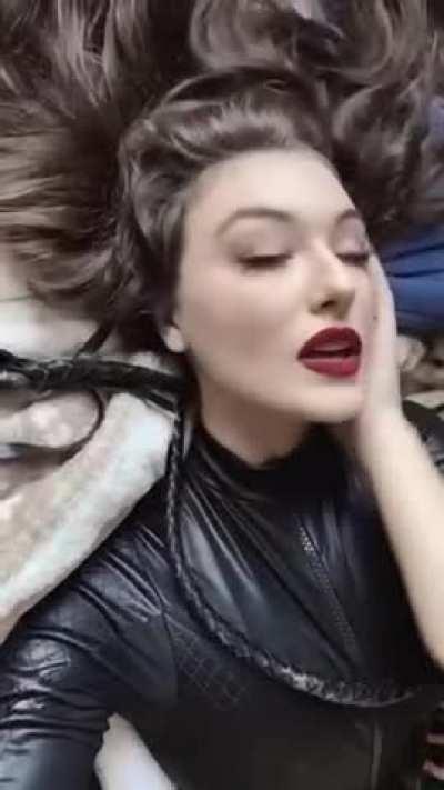 Rachel loves the whip