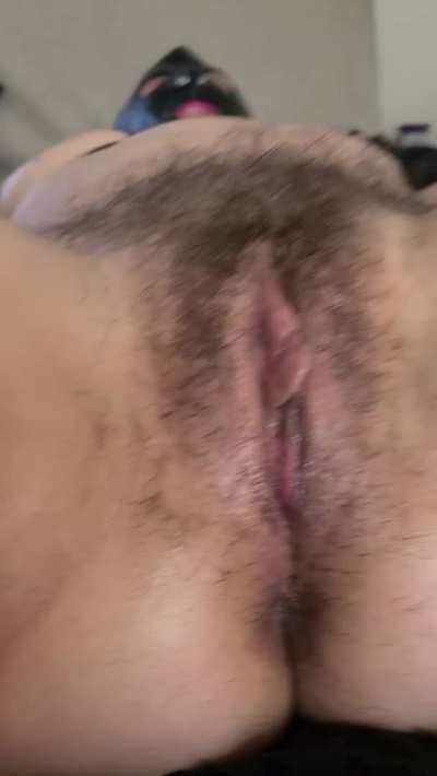 Hairy Pussy & A Butthole Wink
