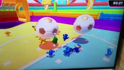 When you are the only one in the green Team lol