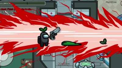 Tf2 Pyro but the kills are Among Us kills