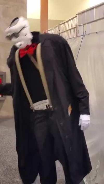 Incredible Invisible Man costume by Bill Freitag