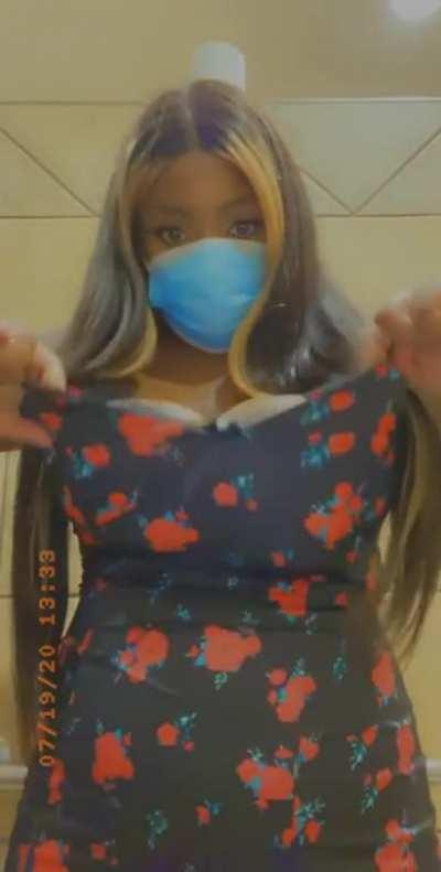 My boobs didn’t want to go back in 😅