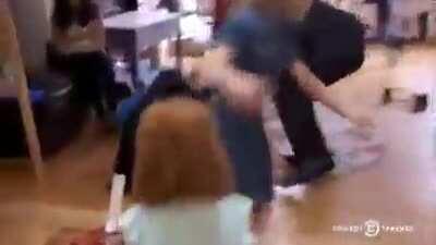 This scene from The President Show