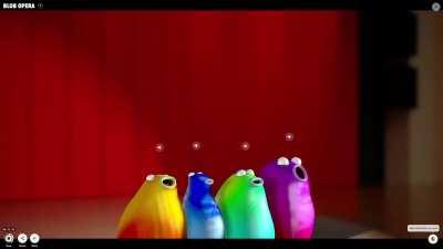 I forced the blob opera to sing the tf2 theme at gunpoint