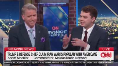 &ldquo;Get your fucking hand out of my face!&rdquo; Serial Trump glazer and MAGA cock gobbler Scott Jennings has a tough guy freak out on live tv