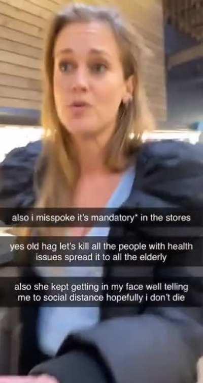 Anti Mask Protester Compares Wearing Masks To Slavery