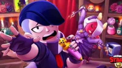 Using the 3D Zoom effect on Brawl Stars art. (CapCut)