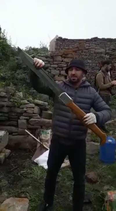 Comically Large Knife