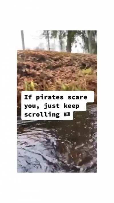 The awkward side glance