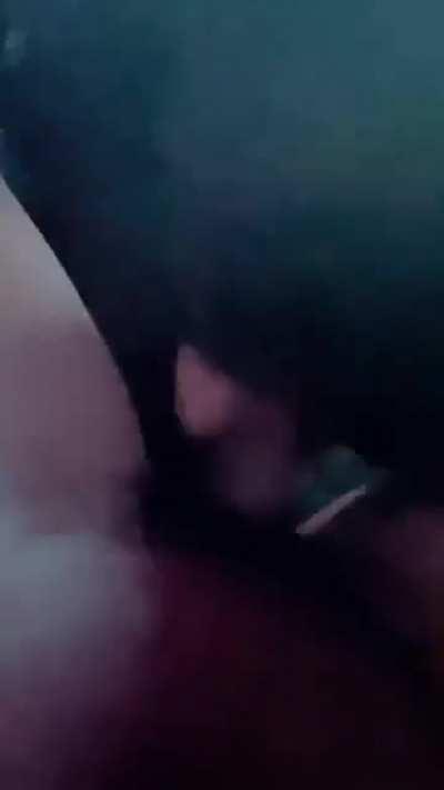 My real 18 year old cousin sucking my cock 