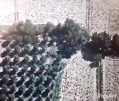 Afghan army airstrike against Taliban today