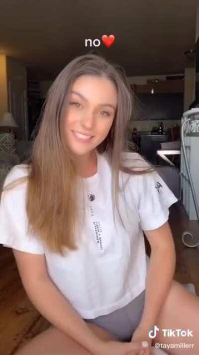 She basically said sike