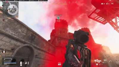 We threw an armor box at a loadout dropping in...