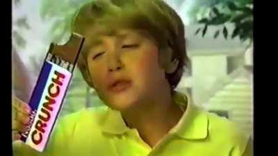 he really like the Nestle crunch