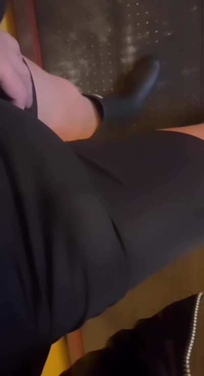 Would you suck my cock in this parking garage stairwell? 