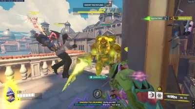 Hit this decent double shot